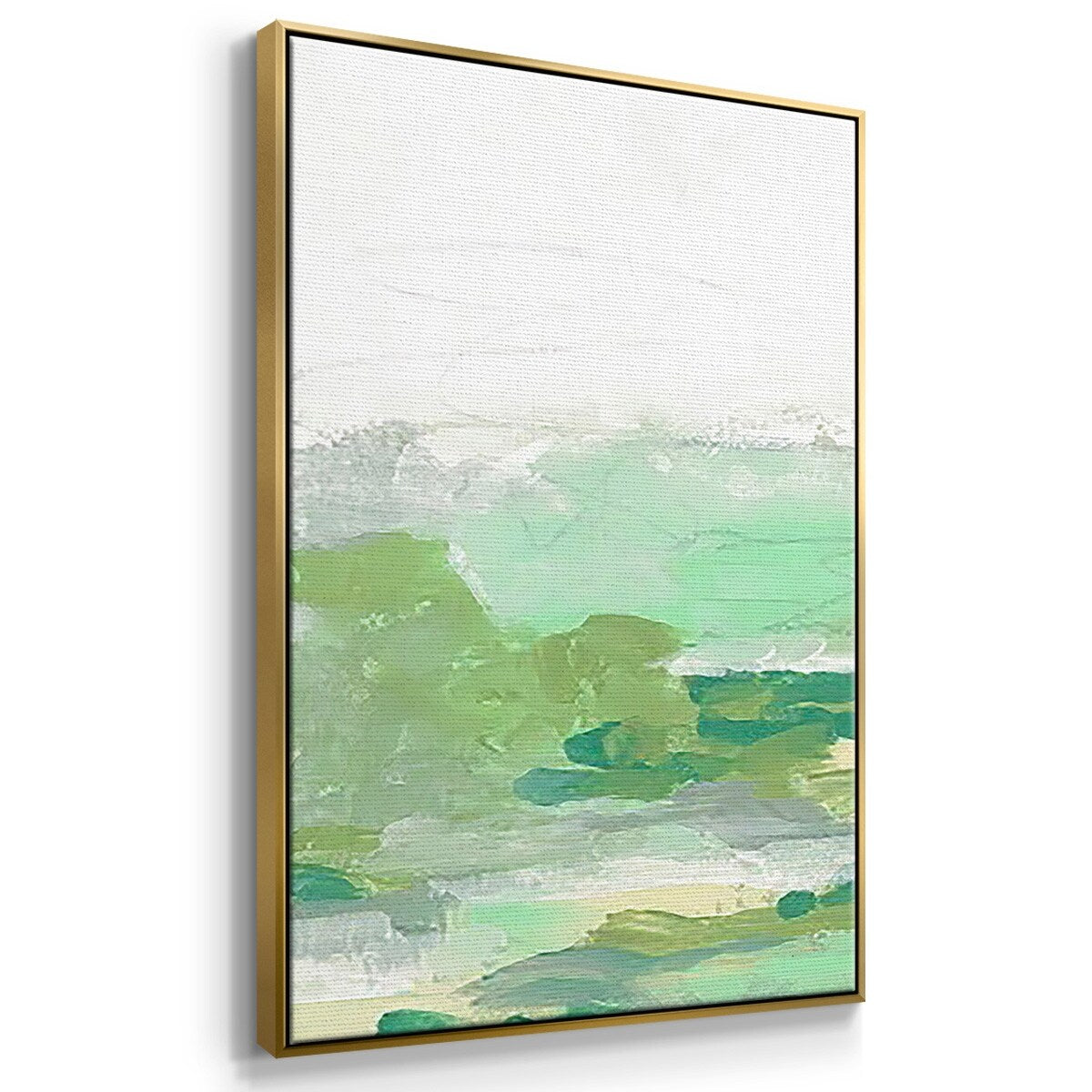 Green Mist Vista I - Multi Piece Framed Canvas