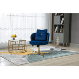 Green Modern Swivel Task Chair Adjustable Home Computer Executive Chair For Small Space,Living Room,Make-up,Studying