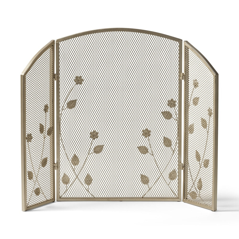 Greenbrier Iron Firescreen by Christopher Knight Home