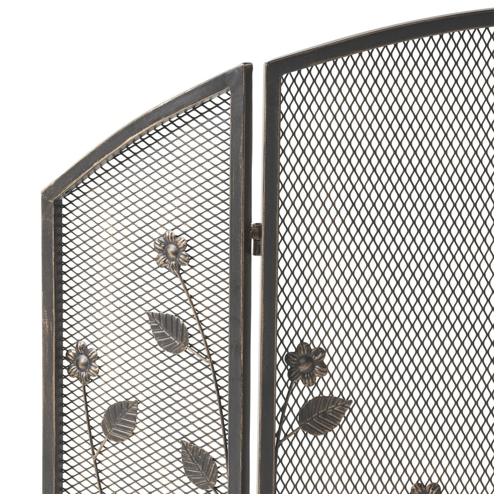 Greenbrier Iron Firescreen by Christopher Knight Home