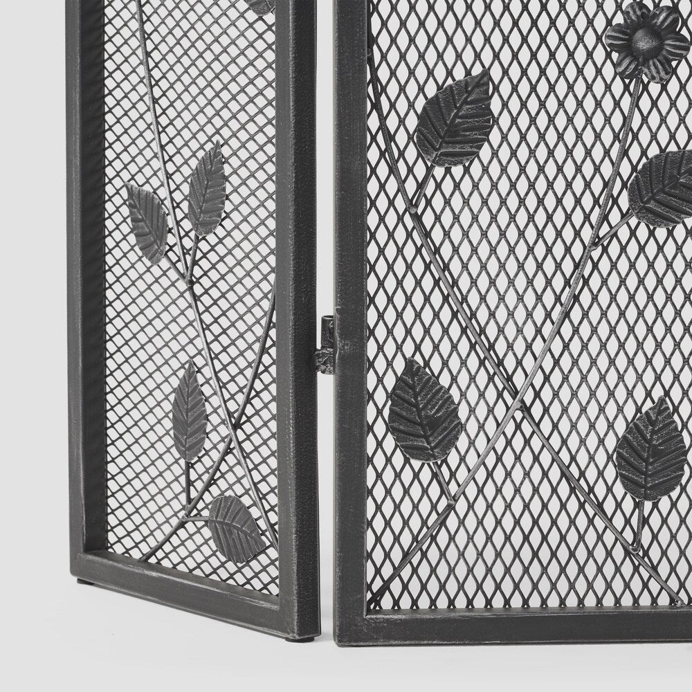 Greenbrier Iron Firescreen by Christopher Knight Home