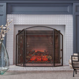 Greenbrier Iron Firescreen by Christopher Knight Home