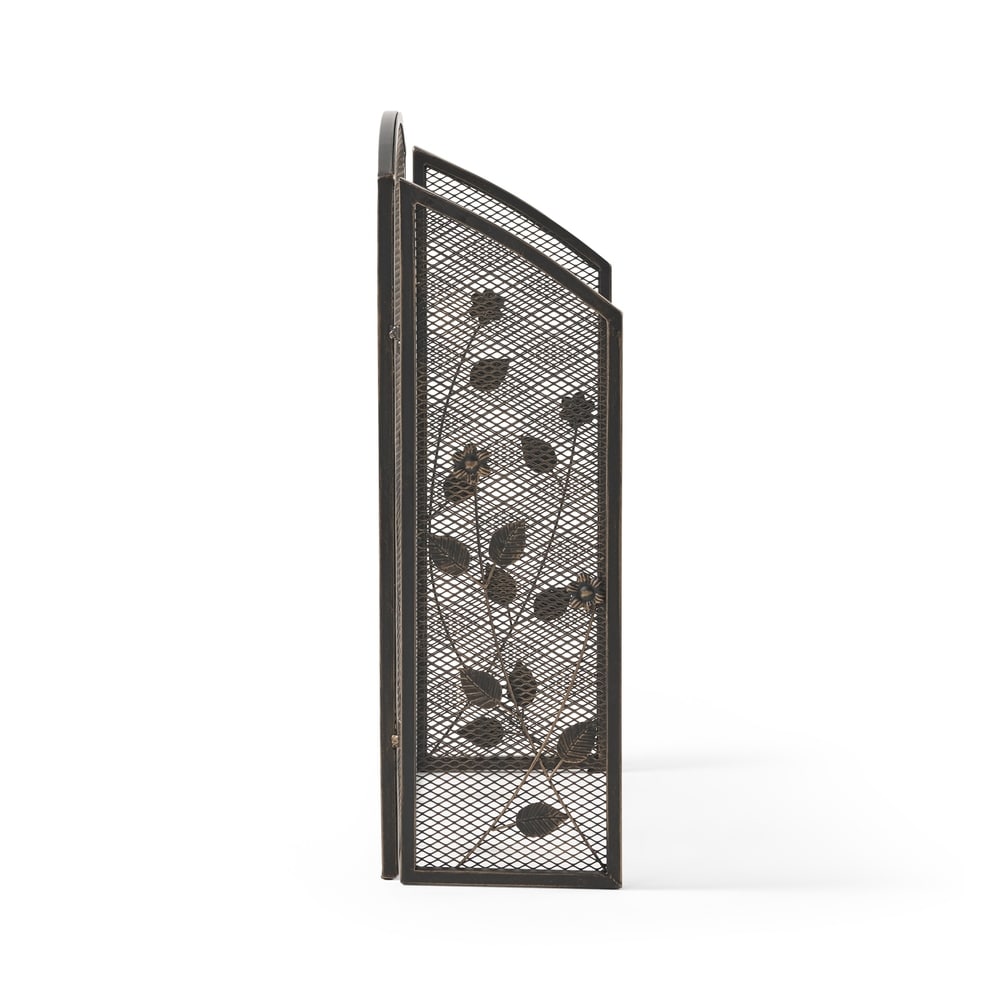 Greenbrier Iron Firescreen by Christopher Knight Home