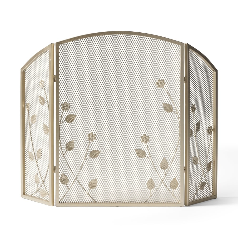 Greenbrier Iron Firescreen by Christopher Knight Home