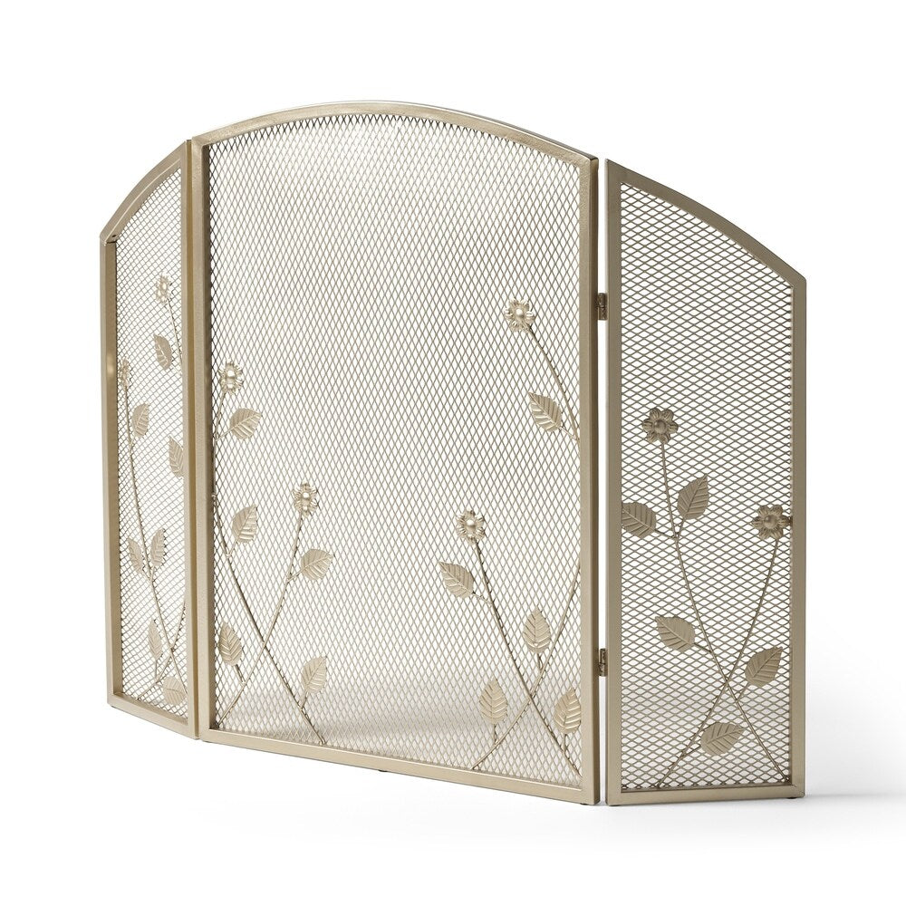 Greenbrier Iron Firescreen by Christopher Knight Home