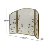 Greenbrier Iron Firescreen by Christopher Knight Home