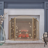 Greenbrier Iron Firescreen by Christopher Knight Home