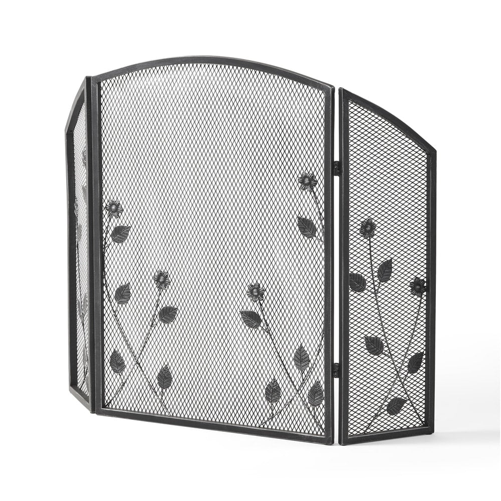 Greenbrier Iron Firescreen by Christopher Knight Home