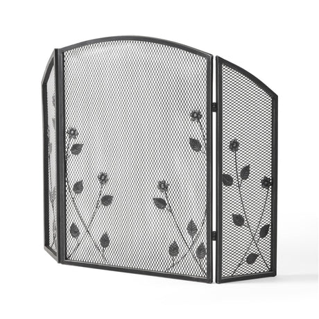 Greenbrier Iron Firescreen by Christopher Knight Home