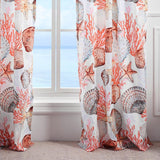 Greenland Home Fashions Beach Days Curtain Panels (set of 2) - 84 W x 84 L