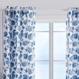 Greenland Home Fashions Pebble Beach Grommet Top Curtains - 84 W x 84 L