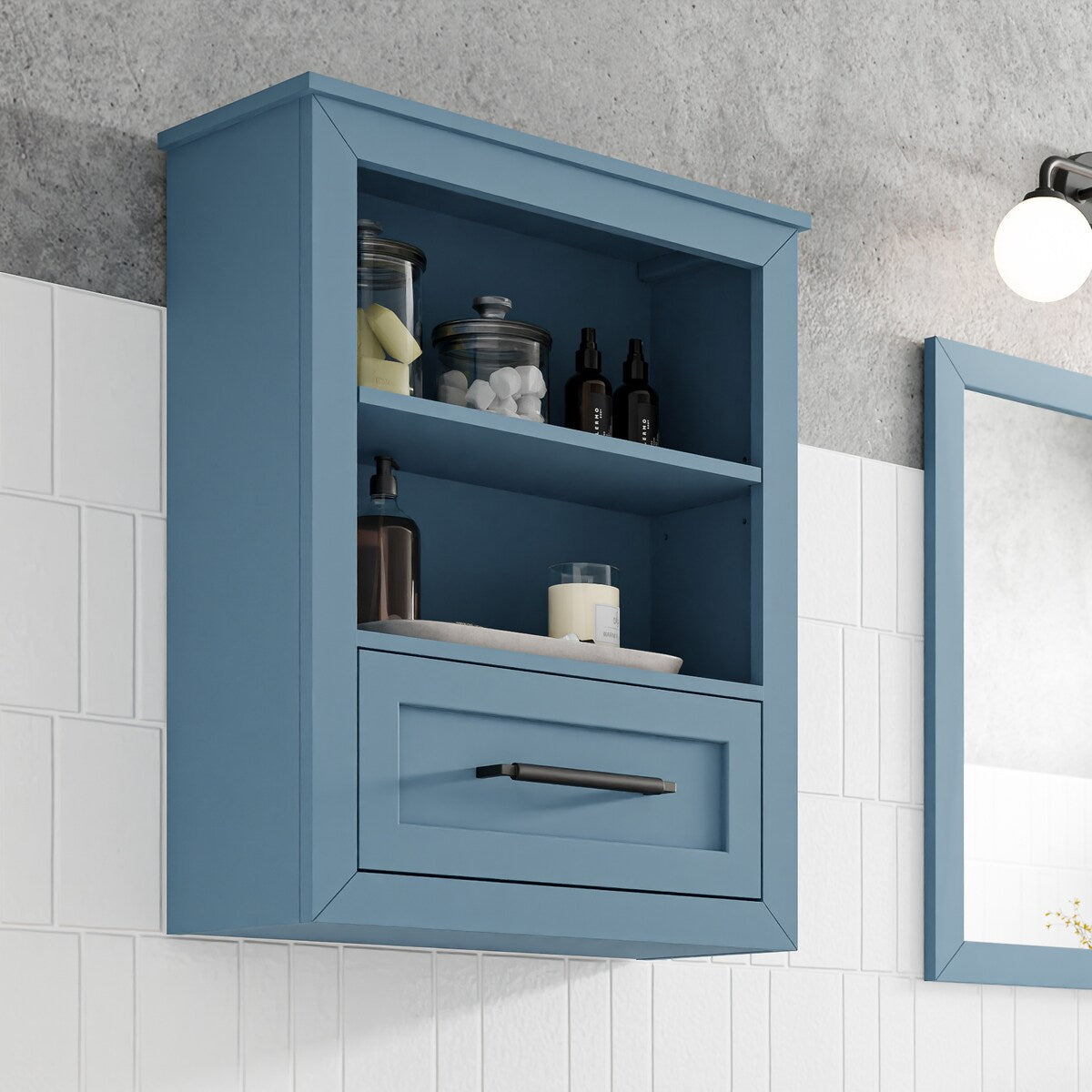 Greentouch Home 24" Chambray Wall Cabinet