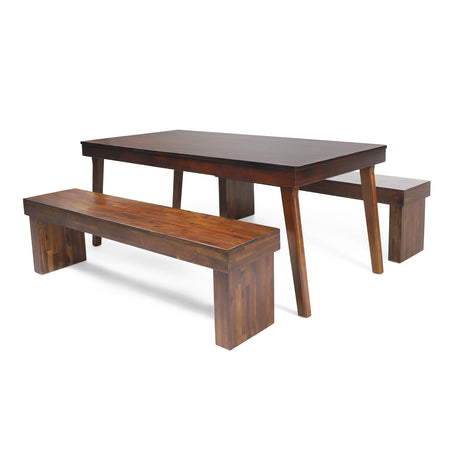 Greenway 3-piece Wood Dining Set by Christopher Knight Home