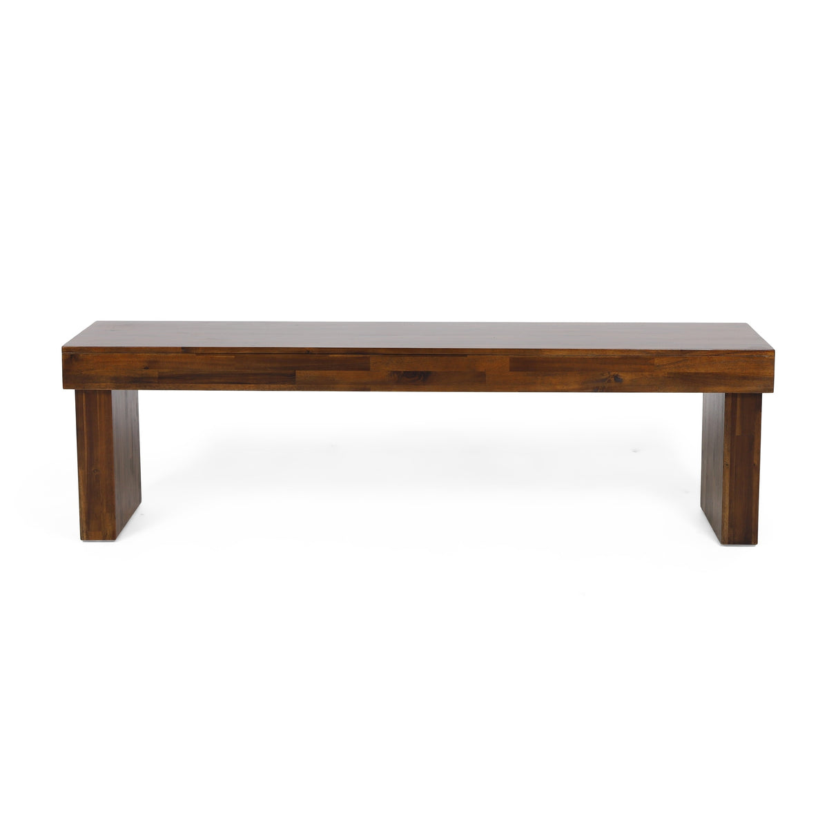 Greenway Acacia Wood Rustic Dining Benches by Christopher Knight Home