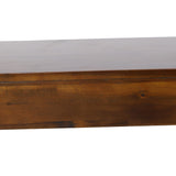 Greenway Acacia Wood Rustic Dining Benches by Christopher Knight Home