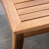 Grenada Outdoor Acacia Sectional Sofa and Table Set by Christopher Knight Home