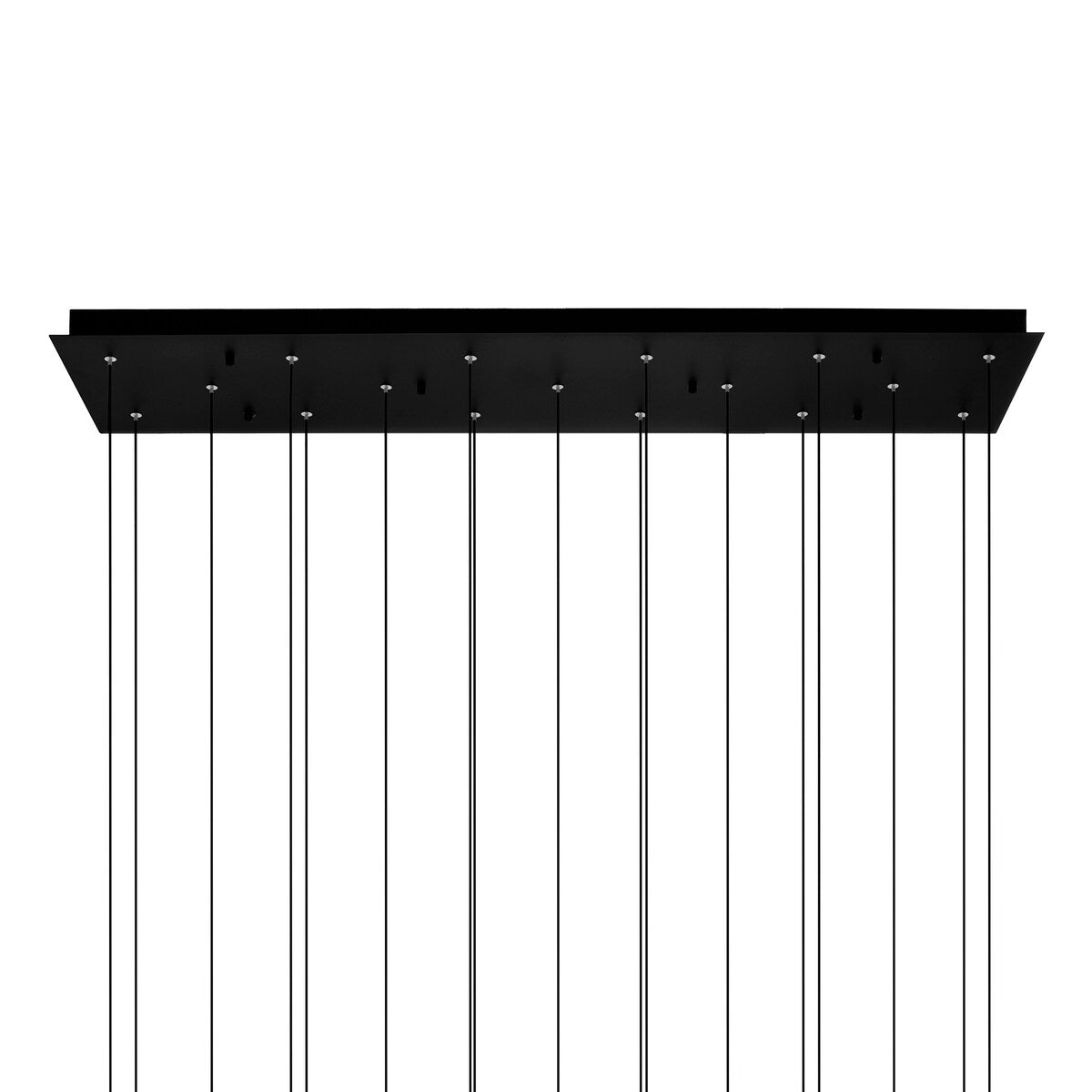 Greta Integrated LED Black Chandelier