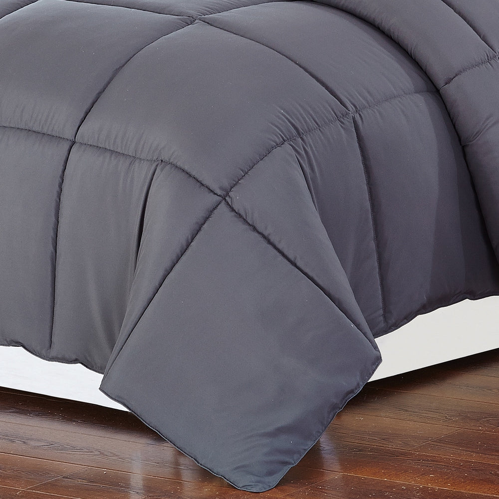 Grey All-season Down Alternative Comforter