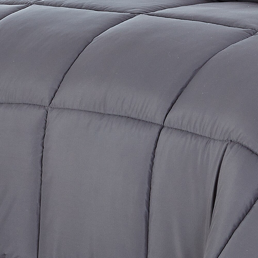 Grey All-season Down Alternative Comforter