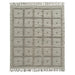Cotton Chenille Throw with Fringe