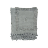 Cotton Chenille Throw with Fringe