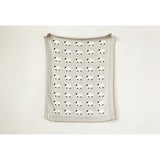 Grey Cotton Knit Sheep Blanket