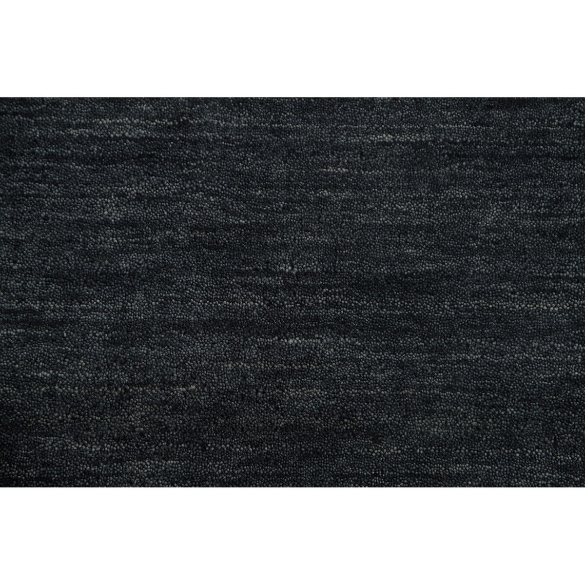 Grey Tribal Gabbeh Area Rug Hand-Knotted Oriental Wool Carpet - 8'0"x 9'8"