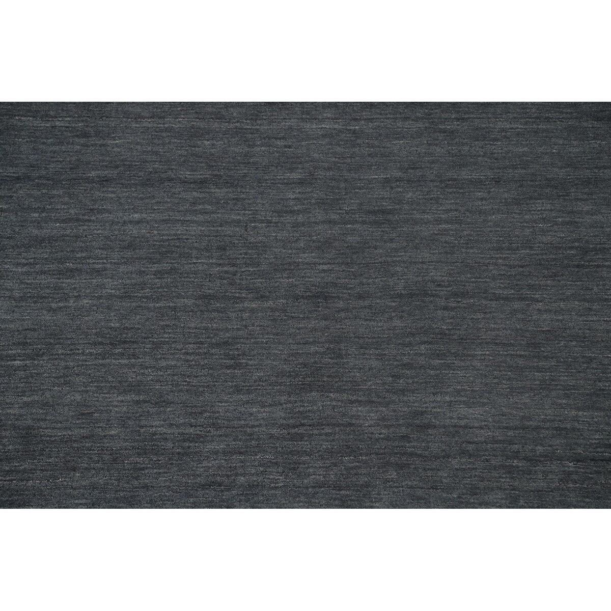 Grey Tribal Gabbeh Area Rug Hand-Knotted Oriental Wool Carpet - 8'0"x 9'8"