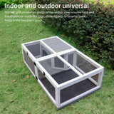 Grey Wooden Outdoor Reptile Cage