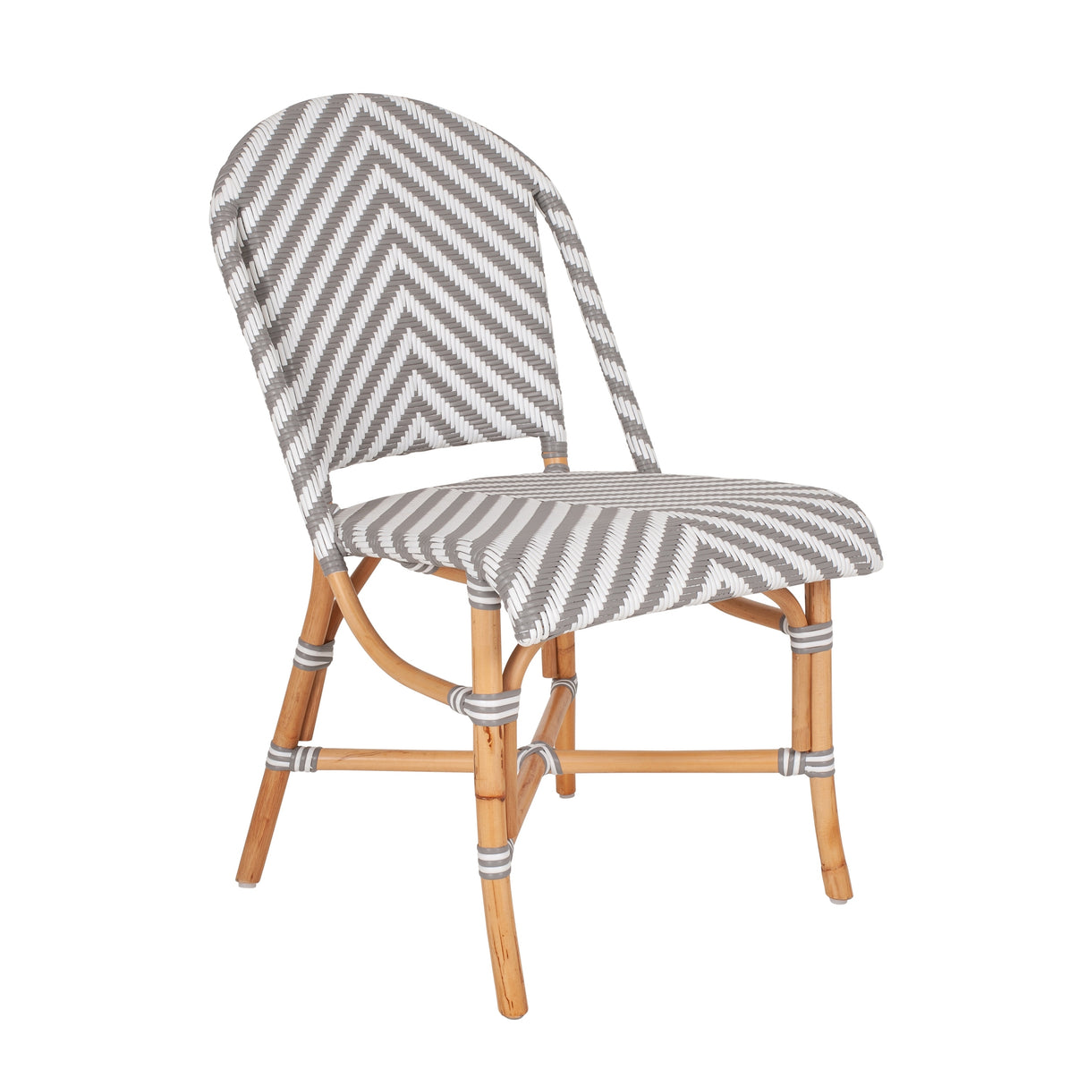 Natural Rattan & Synthetic Wicker Bistro Chairs (Set Of 2) by East at Main
