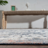 Greys/Coal Abstract Area Rug