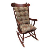 Gripper Jumbo Somerset Tapestry Rocking Chair Cushion Set