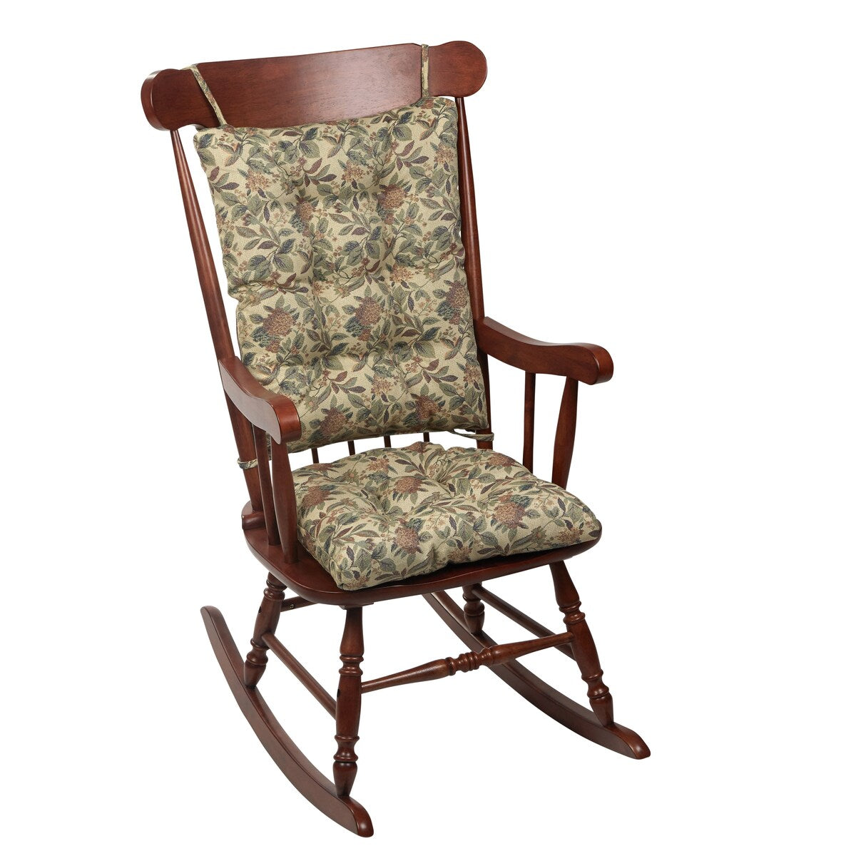 Gripper Jumbo Somerset Tapestry Rocking Chair Cushion Set