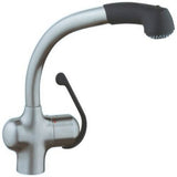Grohe Stainless Steel/Black Ladylux Plus Kitchen Faucet