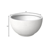 LeisureMod Grove 3-Piece Round Planter Set in Fiberstone and MgO Clay with Drainage, Indoor Outdoor Home Office Yard Patio Decor