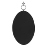 Grover Modern Handcrafted Oval Aluminum Wall Mirror by Christopher Knight Home - 12.00" L x 1.00" W x 20.50" H