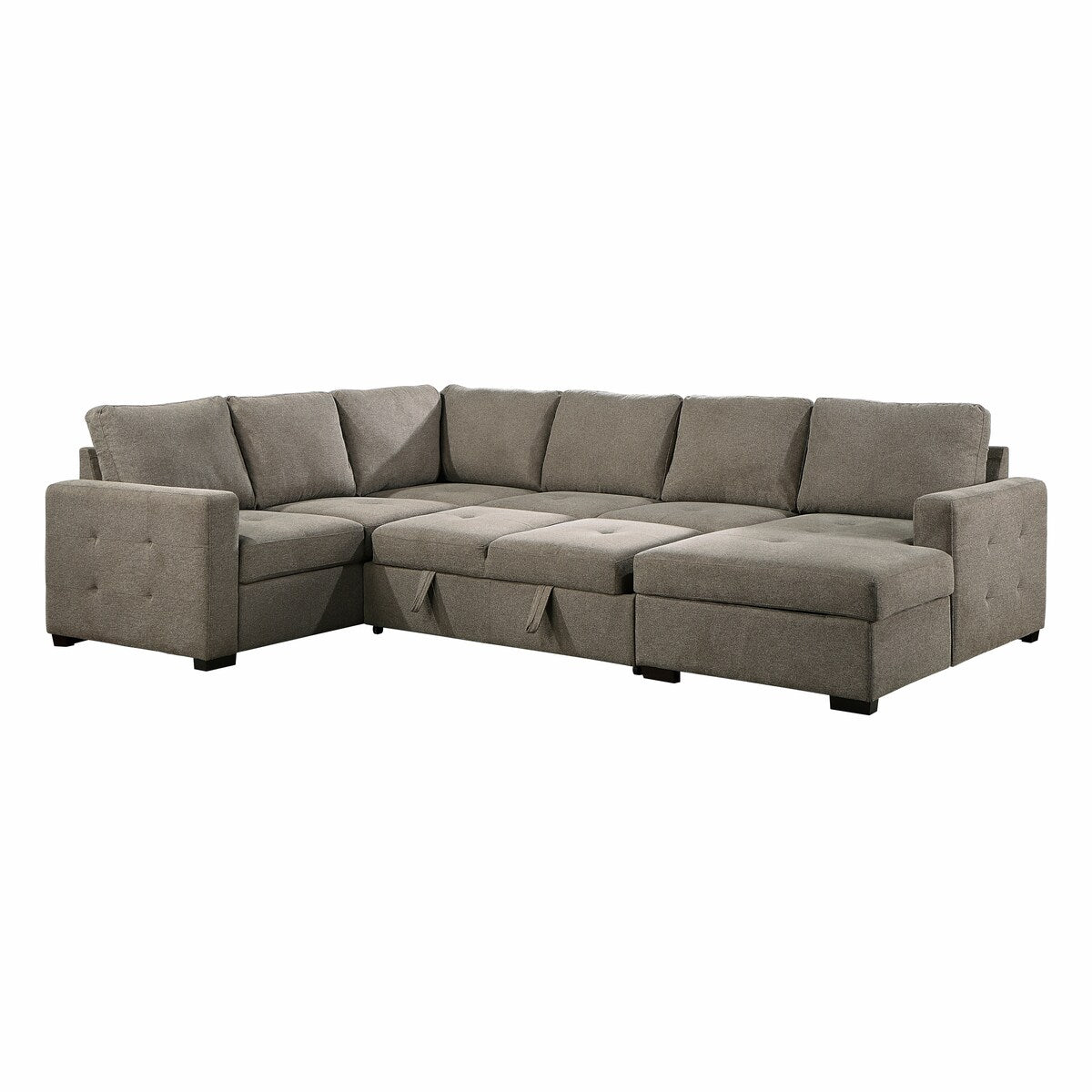 Groveton Sectional Sofa with Pull-Out Bed and Right Chaise