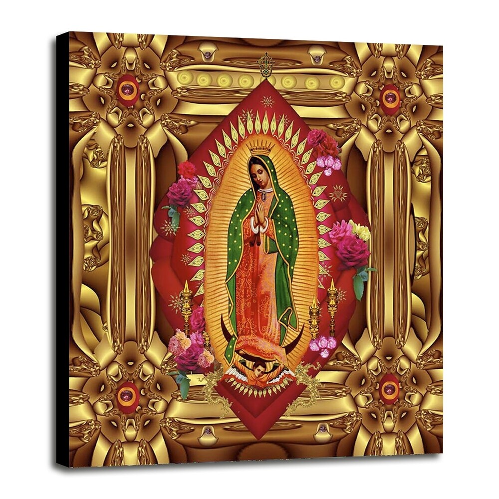 Guadalupe2.-9-MARJUL118008 Print 13.75"x11" by Marcus Jules