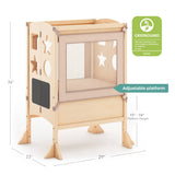 Guidecraft Classic Kitchen Helper Double Natural
