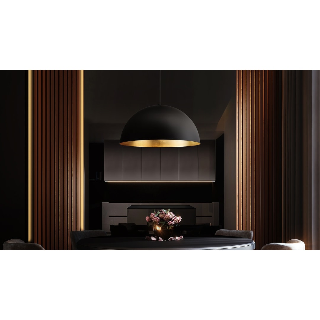 Modern Living LED Chandelier Magic Polished Nickel - Exact Size
