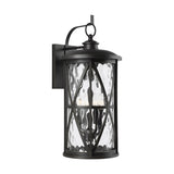 Guisseppe Outdoors Four Light Outdoor Wall Lantern MILLBROOKE Antique - Exact Size