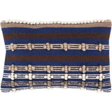 Gurley Hand Woven Geometric 14x22-inch Lumbar Throw Pillow Cover
