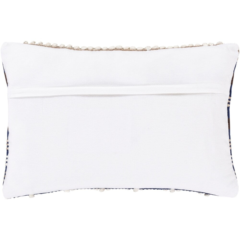 Gurley Hand Woven Geometric 14x22-inch Lumbar Throw Pillow Cover