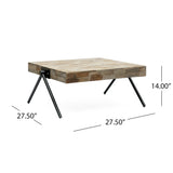 Gurley Mango Wood Coffee Table by Christopher Knight Home