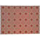 HAMPTON BAMBOO RUST Bath Rug By Kavka Designs