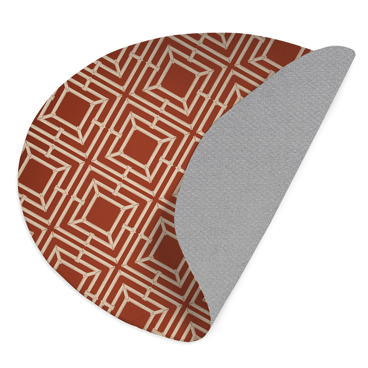 HAMPTON BAMBOO RUST Bath Rug By Kavka Designs