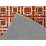 HAMPTON BAMBOO RUST Bath Rug By Kavka Designs