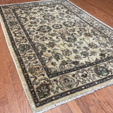 HERAT ORIENTAL Handmade Oushak Wool Rug - 5'7" x 8'4"