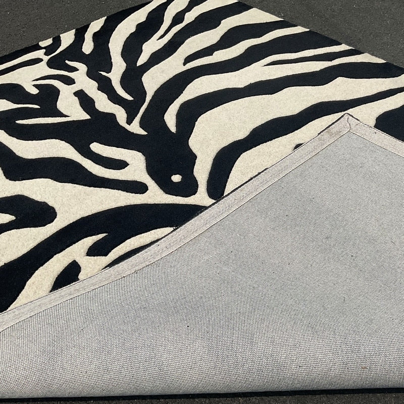 HERAT ORIENTAL Handmade Tibetan Zebra Wool Rug Collection