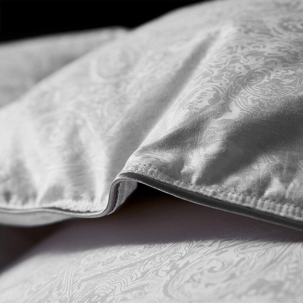 Jacquard 90% Hungarian Goose Down Comforter - Oversized